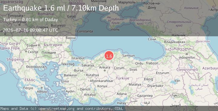 Map of CENTRAL TURKEY