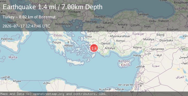 Map of WESTERN TURKEY
