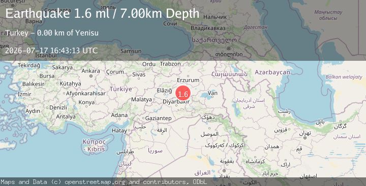Map of EASTERN TURKEY