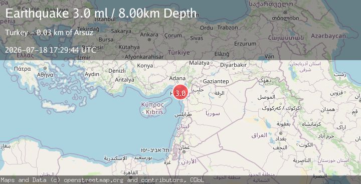 Map of CENTRAL TURKEY
