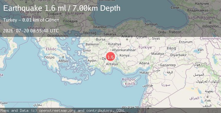 Map of WESTERN TURKEY