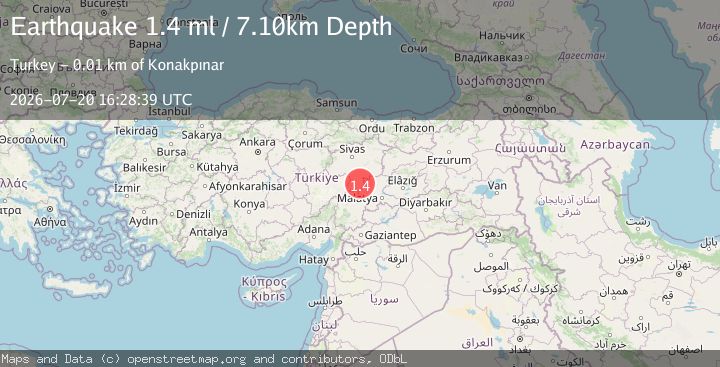 Map of CENTRAL TURKEY