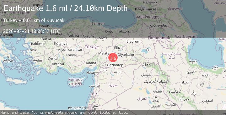 Map of EASTERN TURKEY