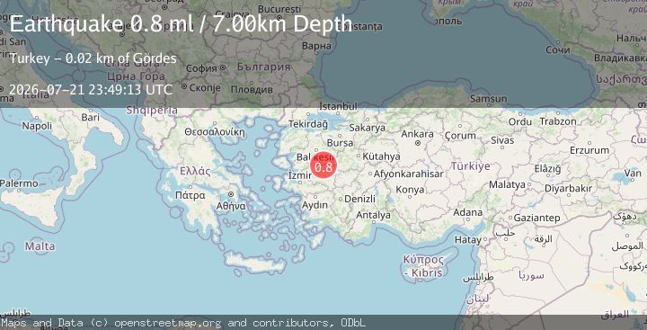 Map of WESTERN TURKEY