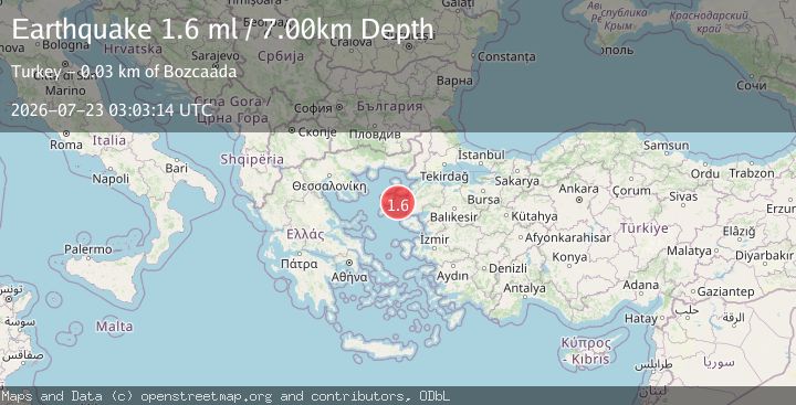 Map of AEGEAN SEA