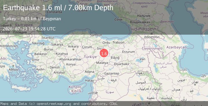 Map of CENTRAL TURKEY