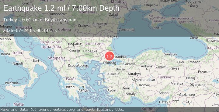 Map of WESTERN TURKEY