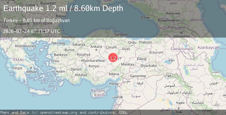 Map of CENTRAL TURKEY