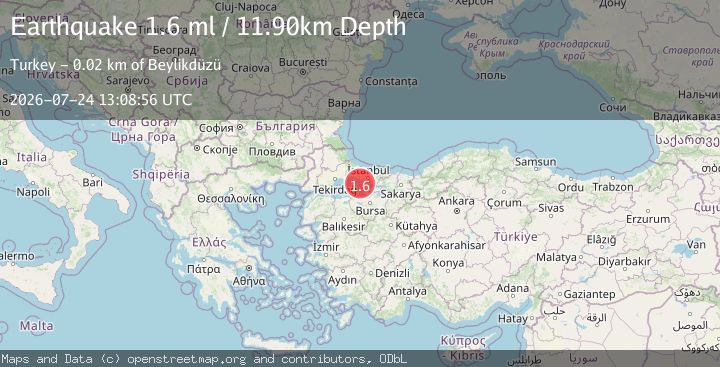 Map of WESTERN TURKEY