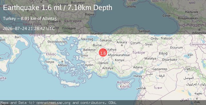 Map of WESTERN TURKEY