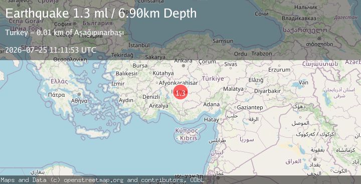 Map of CENTRAL TURKEY