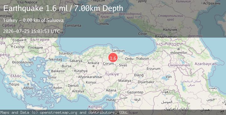 Map of CENTRAL TURKEY