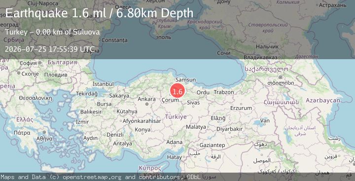Map of CENTRAL TURKEY