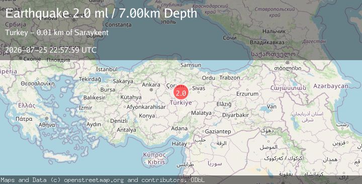 Map of CENTRAL TURKEY