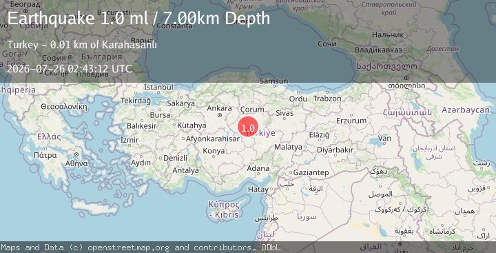 Map of CENTRAL TURKEY