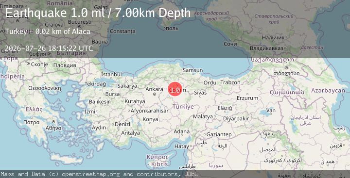 Map of CENTRAL TURKEY