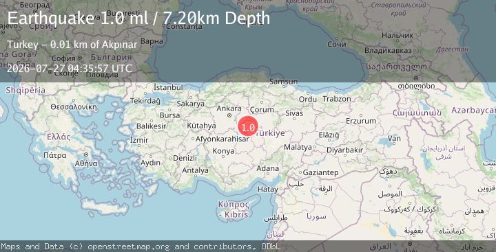 Map of CENTRAL TURKEY
