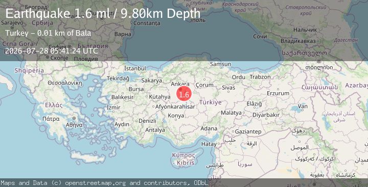 Map of CENTRAL TURKEY