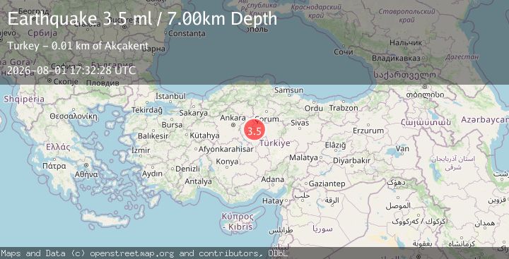 Map of CENTRAL TURKEY