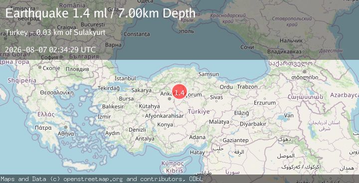 Map of CENTRAL TURKEY