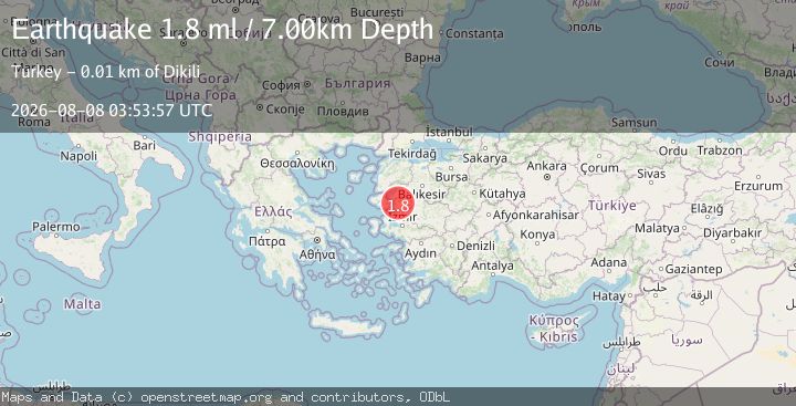 Map of NEAR THE COAST OF WESTERN TURKEY