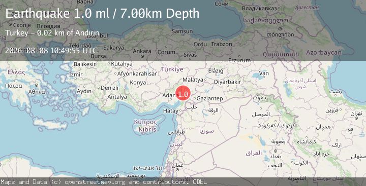 Map of CENTRAL TURKEY