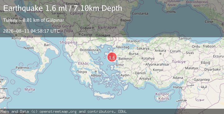 Map of NEAR THE COAST OF WESTERN TURKEY