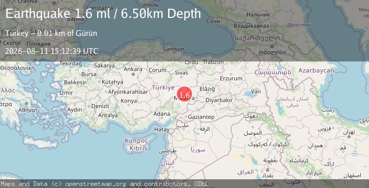Map of CENTRAL TURKEY