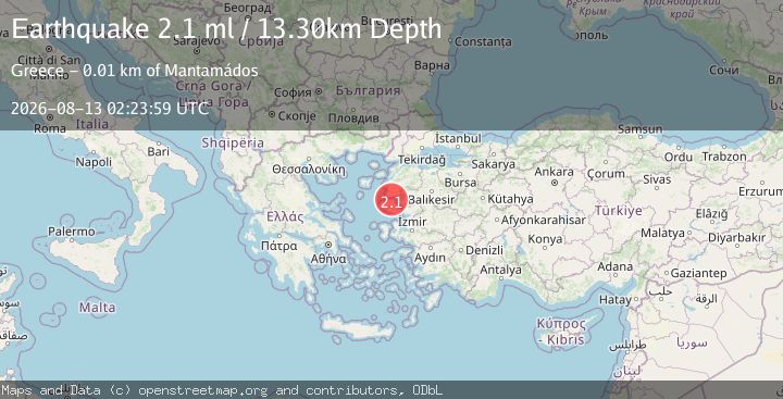 Map of NEAR THE COAST OF WESTERN TURKEY