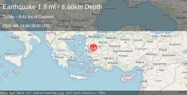 Map of WESTERN TURKEY