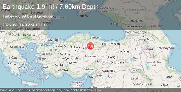 Map of CENTRAL TURKEY
