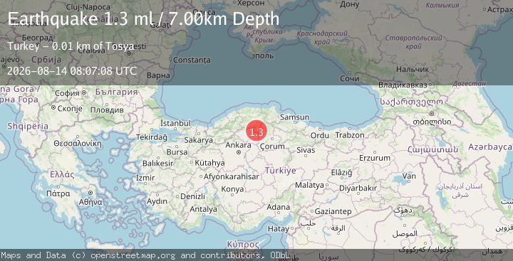 Map of CENTRAL TURKEY