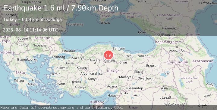 Map of CENTRAL TURKEY