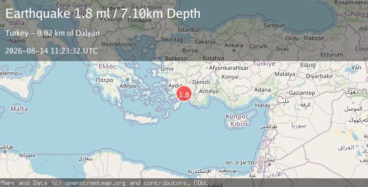 Map of WESTERN TURKEY