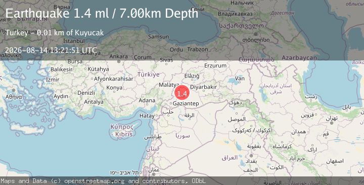 Map of EASTERN TURKEY