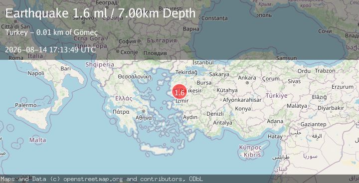 Map of NEAR THE COAST OF WESTERN TURKEY