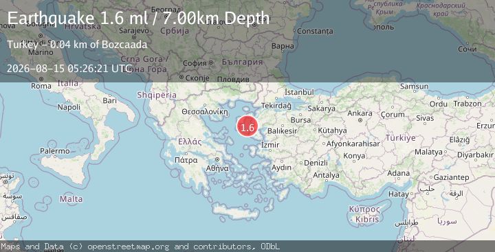 Map of AEGEAN SEA