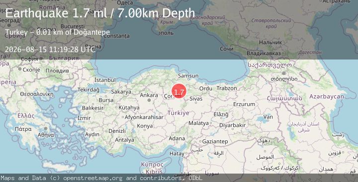 Map of CENTRAL TURKEY