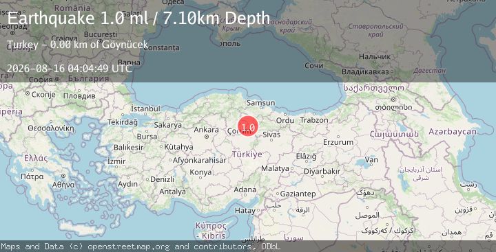 Map of CENTRAL TURKEY