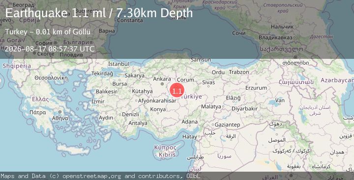 Map of CENTRAL TURKEY