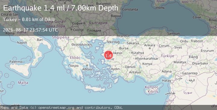 Map of NEAR THE COAST OF WESTERN TURKEY