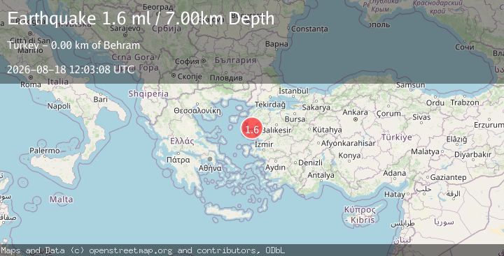 Map of NEAR THE COAST OF WESTERN TURKEY