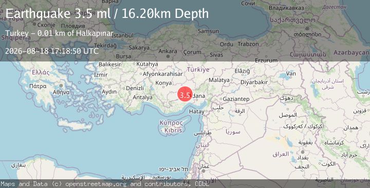 Map of CENTRAL TURKEY