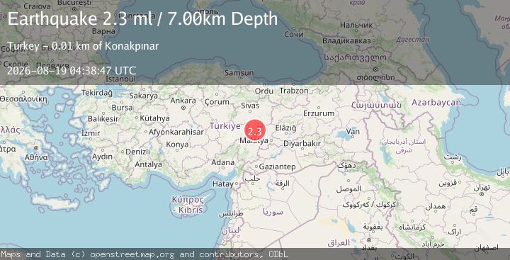 Map of CENTRAL TURKEY