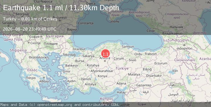Map of CENTRAL TURKEY
