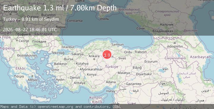 Map of CENTRAL TURKEY