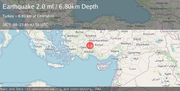 Map of WESTERN TURKEY