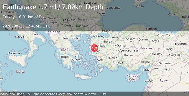 Map of NEAR THE COAST OF WESTERN TURKEY
