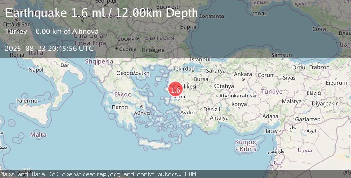 Map of NEAR THE COAST OF WESTERN TURKEY
