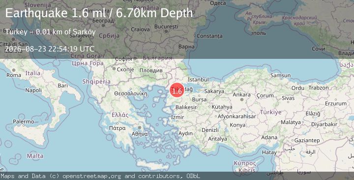 Map of WESTERN TURKEY